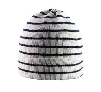 Bonnet coton à rayures Cotton Beanie Stripe