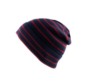 Bonnet coton à rayures Cotton Beanie Stripe