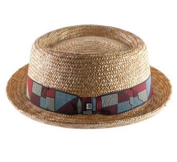 Chapeau porkpie paille sur mesure My Straw Porkpie